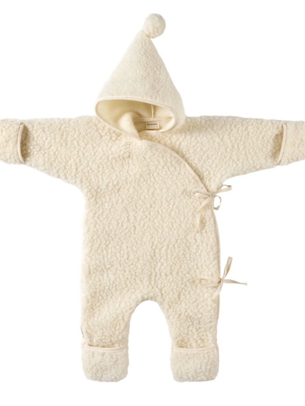 NWT Binibamba Milk Merino Snugglesuit, sz Medium (6-18 mo)